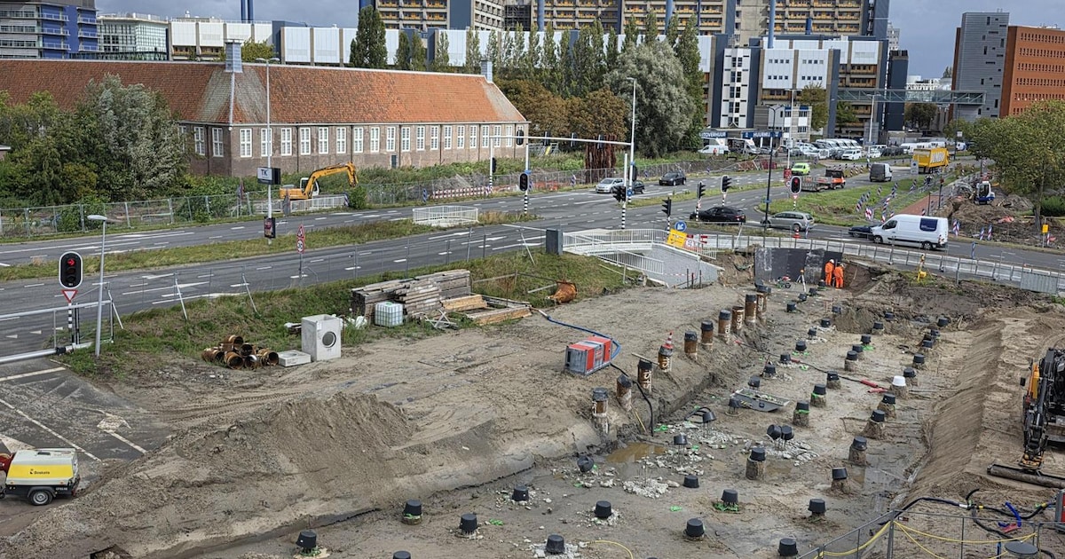 Verkeershinder door werkzaamheden Plesmanlaan in Leiden van 31 oktober tot 7 november