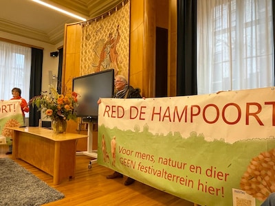 5500 handtekeningen en brandbrief: grote groep omwonenden Hampoort nog één keer in actie tegen festi