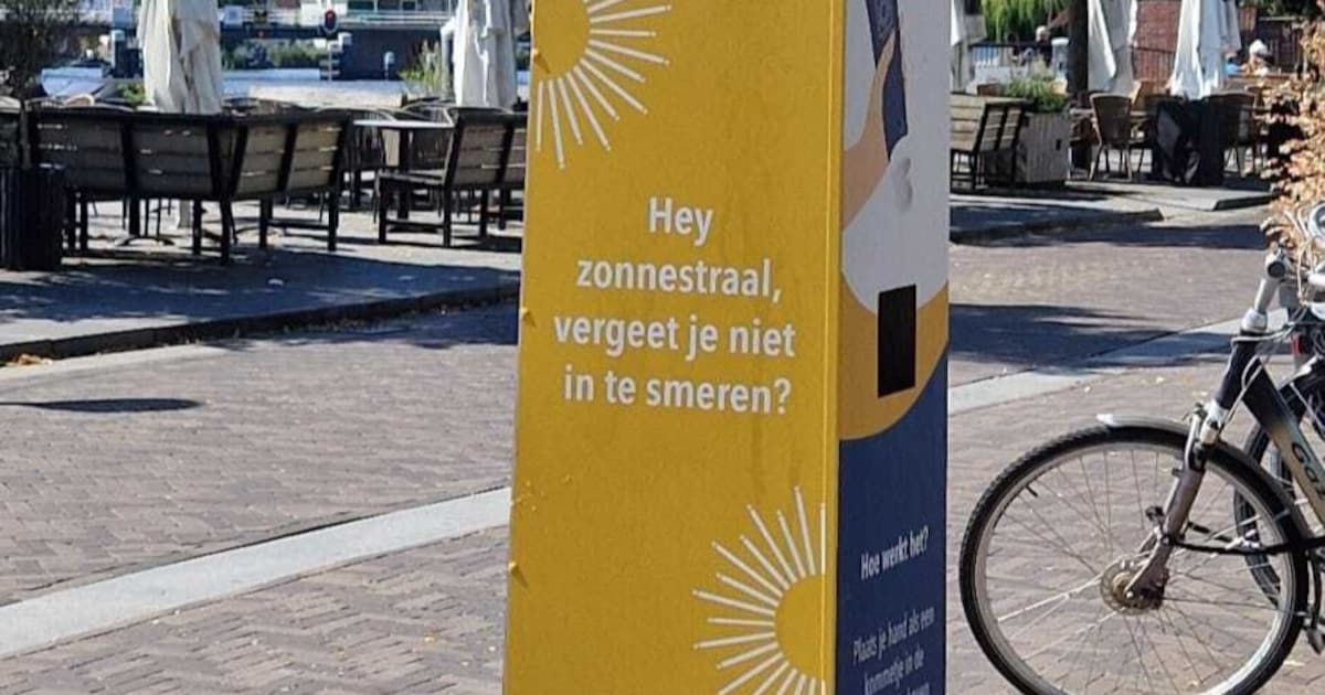 Gemeente Uithoorn plaatst opnieuw zonnebrandpalen