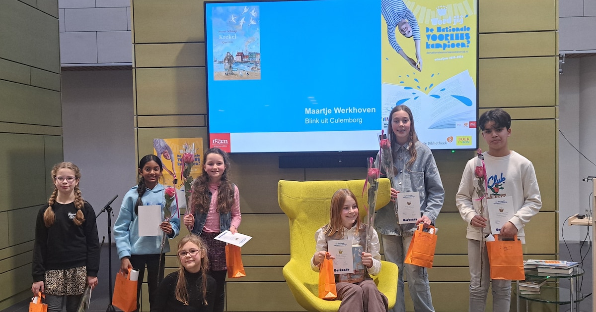 Maartje Werkhoven wint regiofinale Voorleeswedstrijd in Tiel