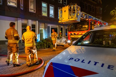 Brand in woning op Westzeedijk in Rotterdam