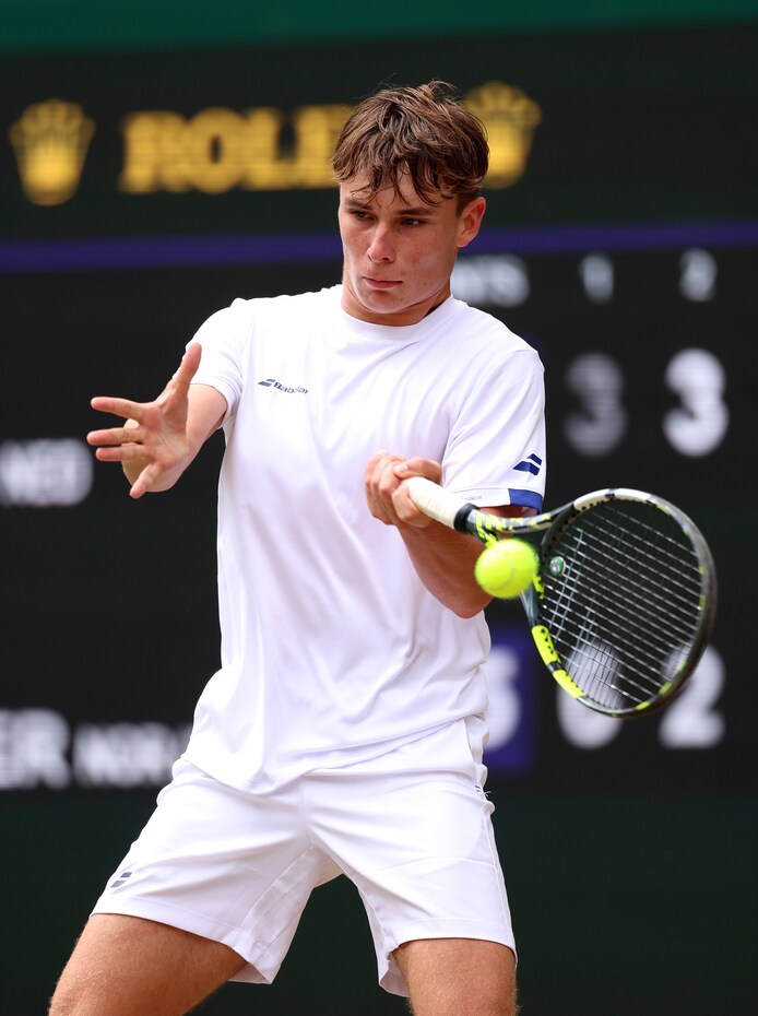 Met mentor Sjeng Schalken schopte junior Mees Röttgering (17) het tot ...