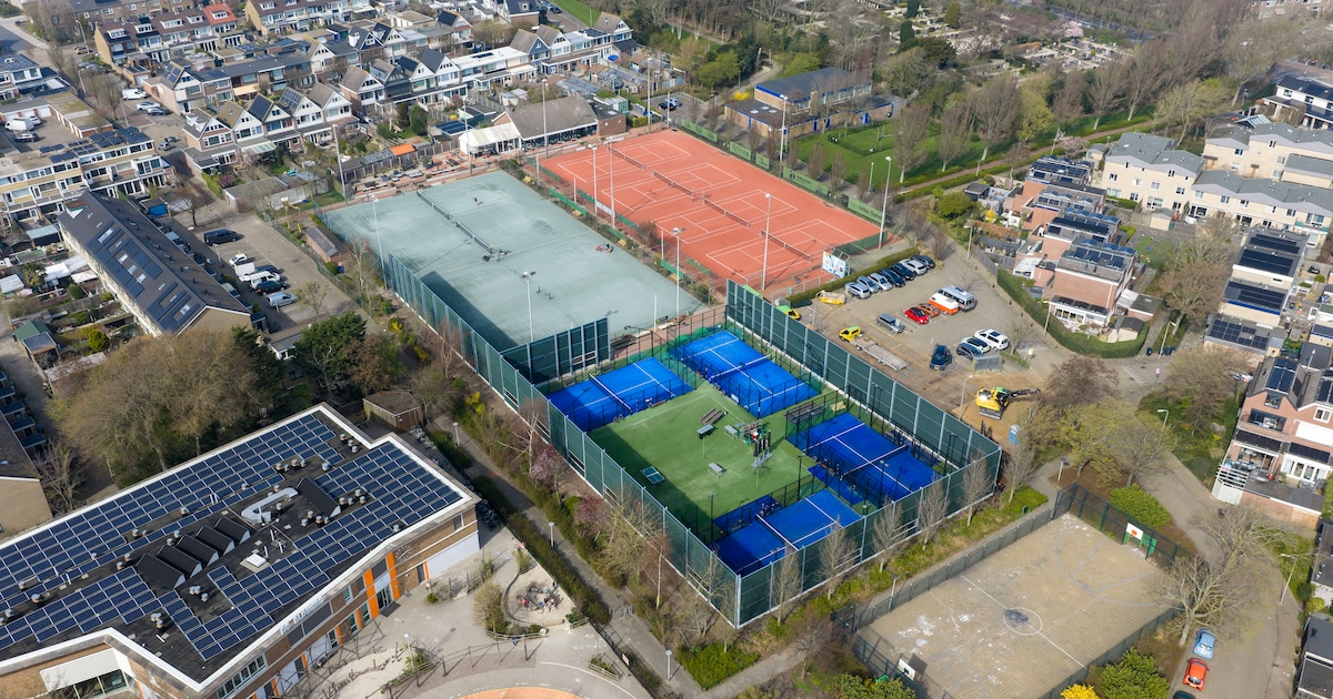 MLTV’90 blij met geluidswanden: ‘Vanaf zaterdag weer volop padellen’