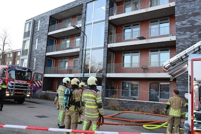 Airfryer zorgt voor felle brand in flatwoning in Veenendaal