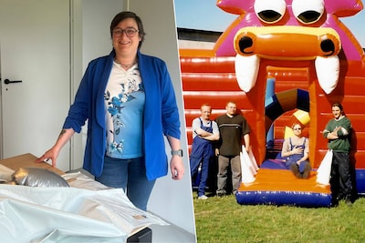 Haar vader begon met springkastelen, vandaag maakt Heidi (36)... lijkzakken: “Het moeilijkste moment