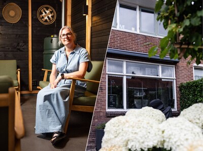 Twee jaar geleden was de achtertuin nog een saaie lap gras, Linda en Jeroen veranderden dat compleet