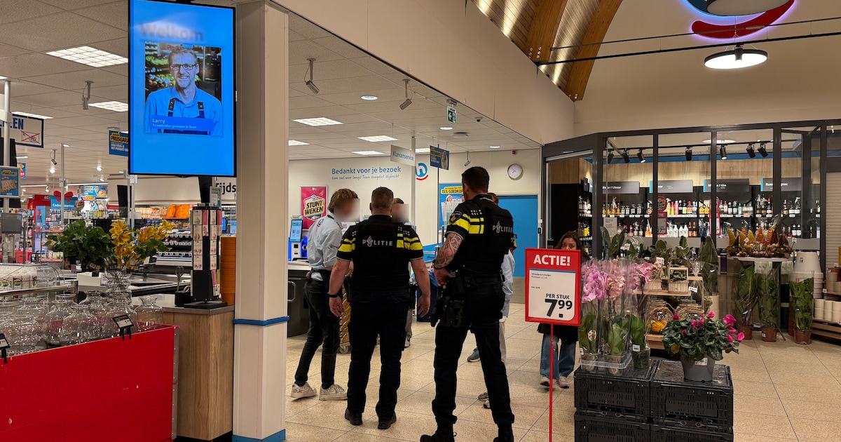 Overval op Hoogvliet in Mijdrecht, politie zoekt gevluchte dader