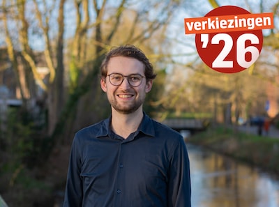 Stef de Warle, lijsttrekker Connect-Volt Wageningen: ‘We geven jongeren een vaste stem in de gemeent