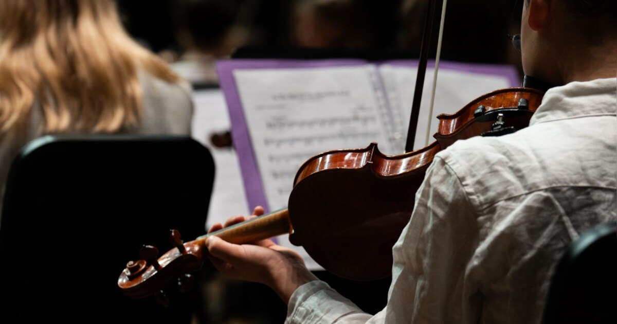 Viotta Jeugdorkest speelt schilderijen in Naaldwijkse Oude Kerk