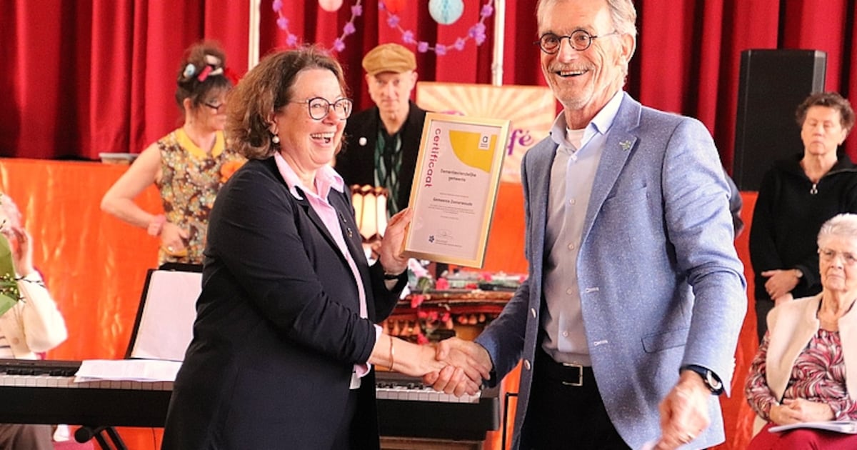 Zoeterwoude ontvangt certificaat dementievriendelijke gemeente