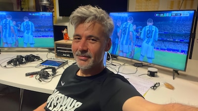 WK-finale kroon op carrière van commentator Jeroen Grueter: ‘Grote eer, maar ook grote verantwoordel