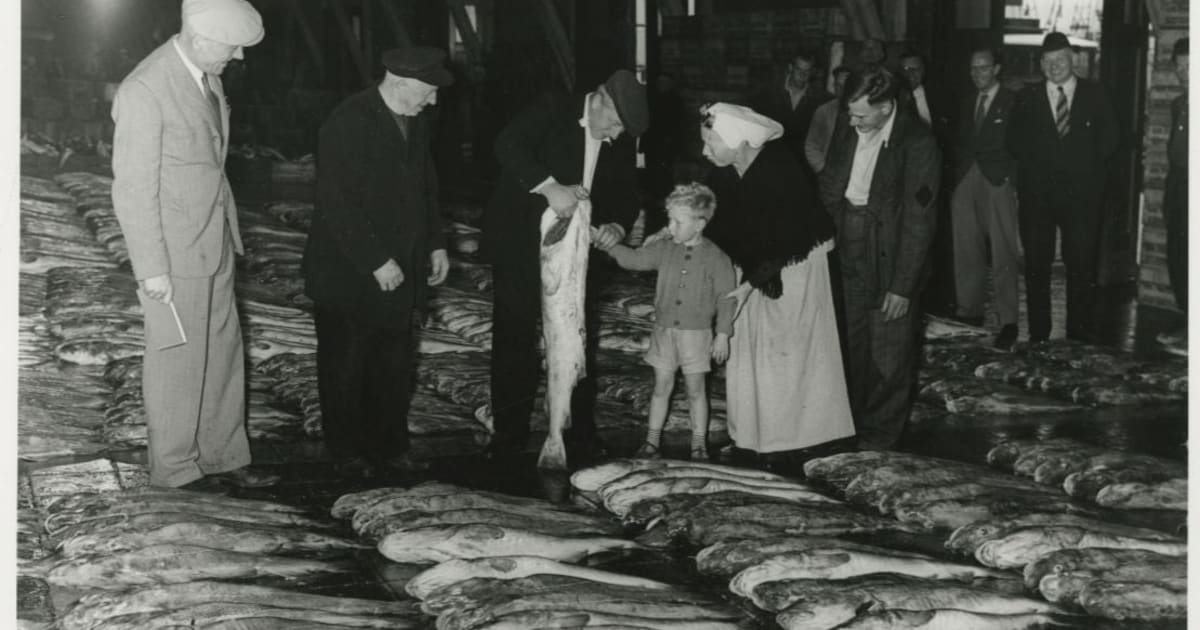 Terug in de tijd: Zo werd er lang geleden vis verhandeld op Scheveningen