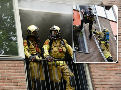 Slachtoffers hangen aan lakens en veel rook: grote oefening bij universiteit is ‘uitdaging’ voor bra