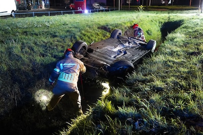 Agenten dachten dat ze geramd zouden worden: dollemansrit Django (20) eindigt in berm, maar hij hoef