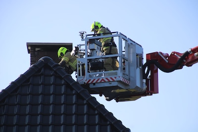 Schoorsteenbrand in buitengebied Lunteren snel onder controle