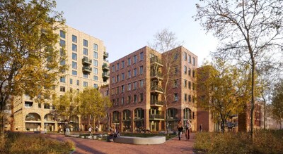 Nieuwbouwproject Dordts Geluk start in Dordrecht: 142 nieuwe appartementen rondom de Spuiboulevard