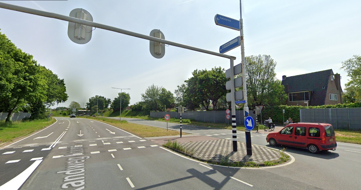 Gevaarlijk kruispunt bij Bergen op Zoom aangepakt: flitspalen bij Randweg Noord en Halsterseweg
