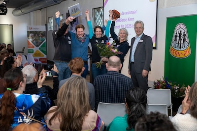 Moestuin Heidestein in Renkum wint prijs voor beste buurtinitiatief