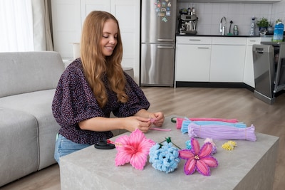325 miljoen views voor tulpjes van nootjes en miljoen volgers: Felicia kon ontslag nemen door TikTok