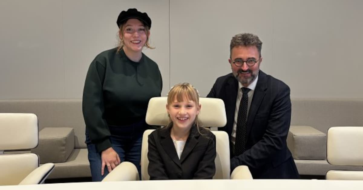 Anna Moerland wordt eerste kinderburgemeester van Bergen