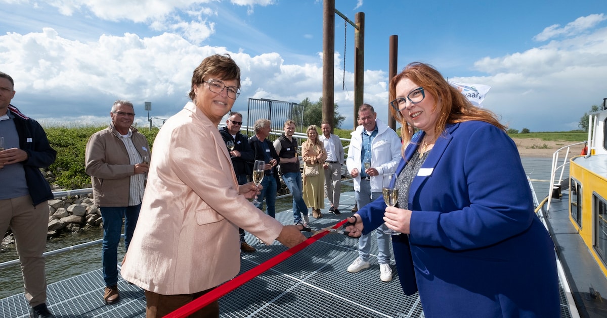 Nieuwe steiger in Dodewaard verbetert veerverbinding