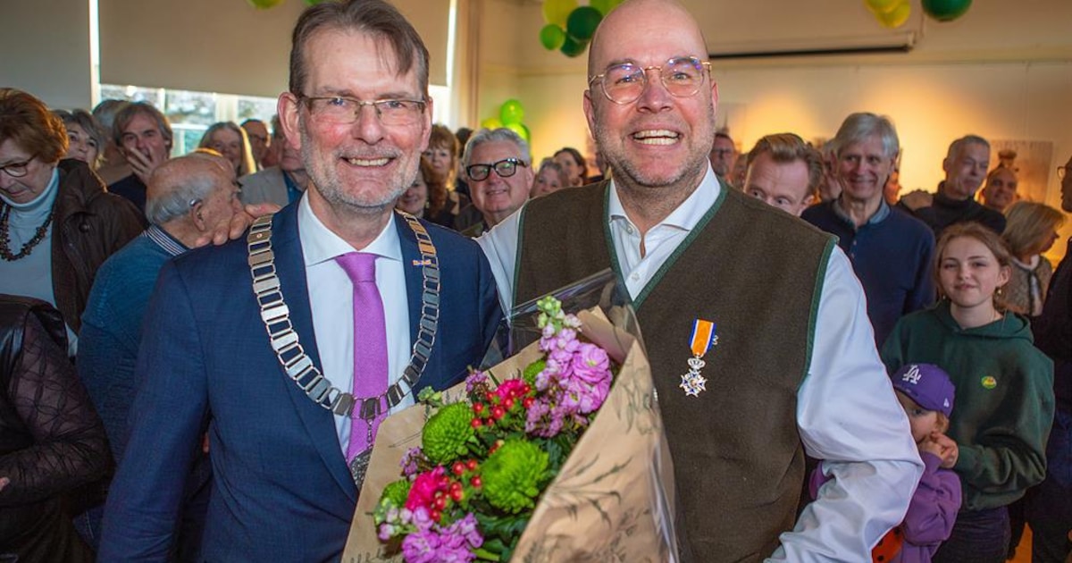 Onderscheiding voor CDA-fractievoorzitter Jan Willem Nienhuis uit Wijdemeren