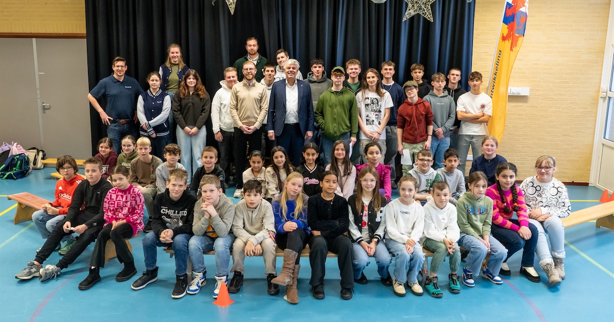 Kinderen leren in Vaals spelenderwijs over Limburgse bomen