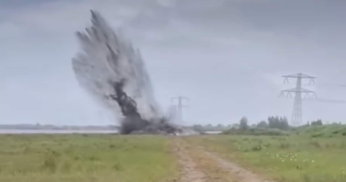 Kaboom! Woensdag is er een bom ontploft in Woerden