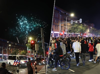 Voetbalsupporters gaan opnieuw de straat op na verlies van Marokko, 11 personen aangehouden
