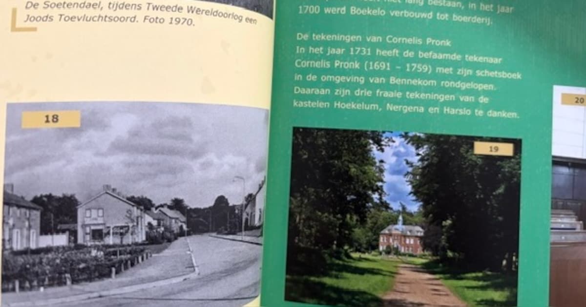 Historisch plaatjesboek Bennekom is te koop tijdens Vlegeldag