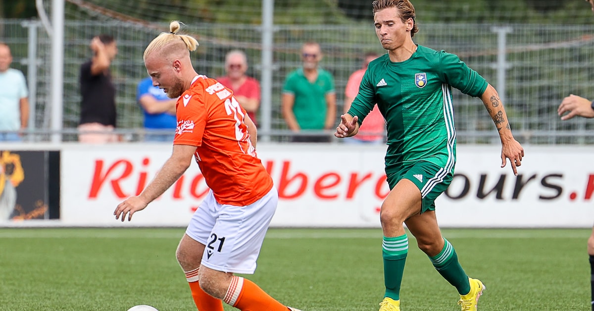 Oranje Witter Rodney voetbalde tegen VS-sterren Dest en Weah ...