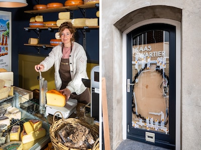 Twee keer wordt er ingebroken in Kristels kaaswinkel, maar de tweede keer is ze de dief te slim af