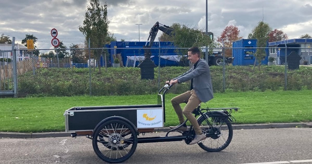Grofvuil afvoeren kan in Uithoorn op elektrische leenbakfiets