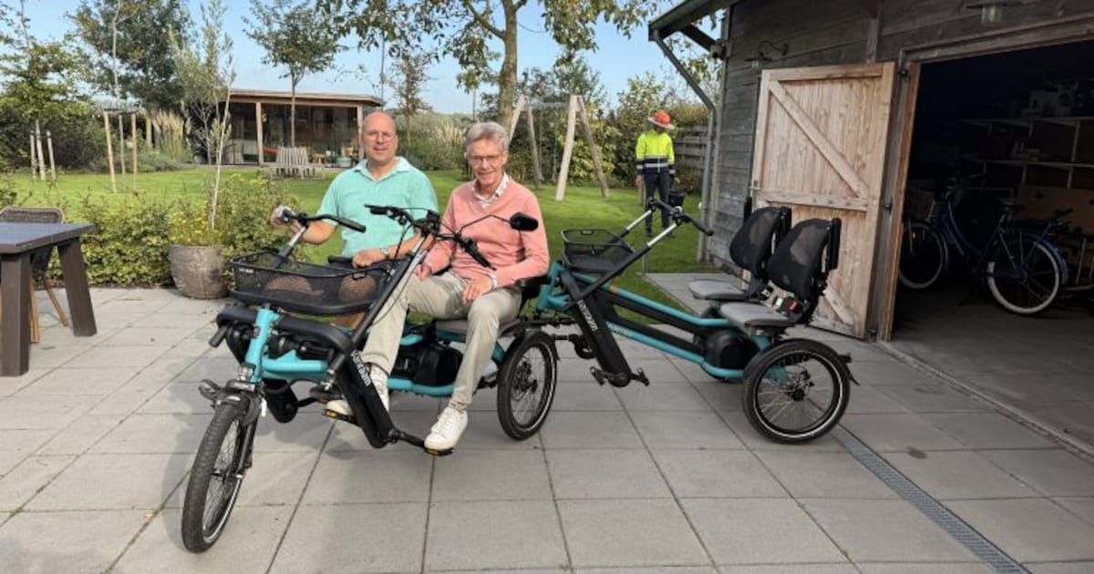 Gemeente Drechterland stelt nieuwe duofiets beschikbaar aan Thomashuis