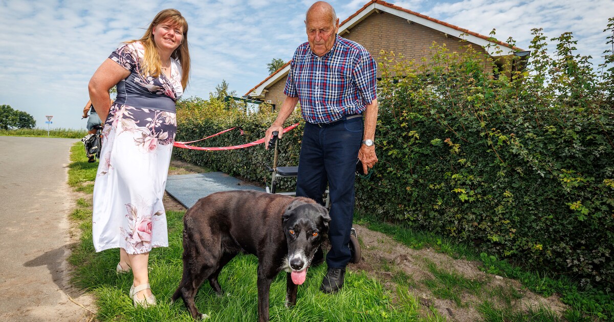 Zenn valt in diepe put en zit 38 uur op vochtige bodem: baasje Sjef (85) schrikt zich kapot