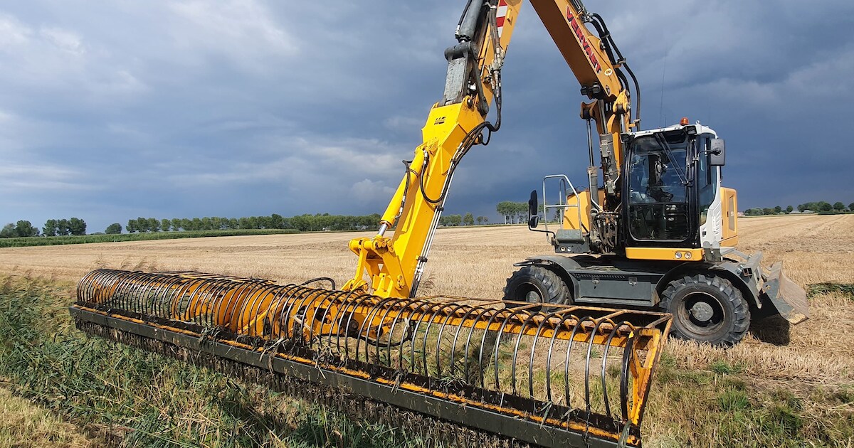 Waterschap Scheldestromen begint half augustus met onderhoud aan Zeeuwse sloten