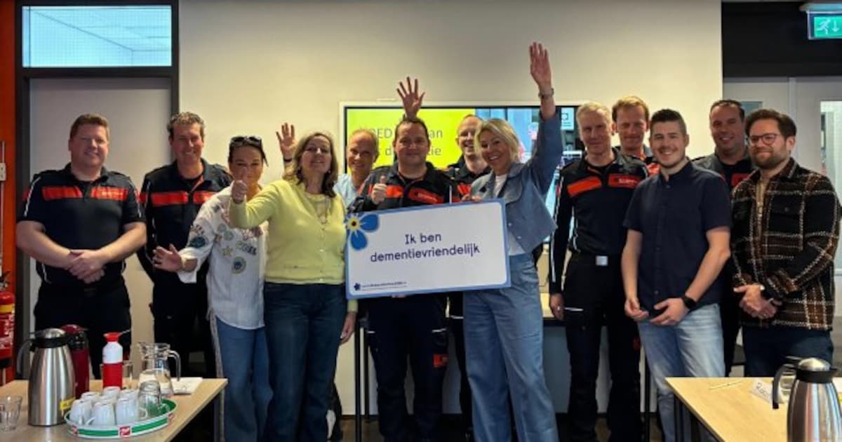 Brandweer en wijkagenten in Wassenaar trainen op signalen van dementie