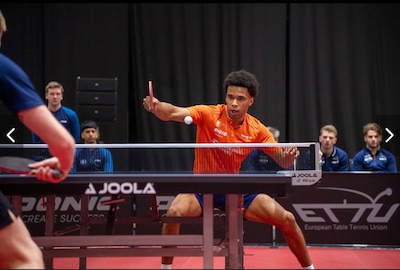 Hercules strikt Nederlands tafeltenniskampioen die woont, traint en speelt in Zweden: ‘Doel is de la