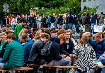 In tegenstelling tot andere verenigingen groeit het studentencorps in Rotterdam