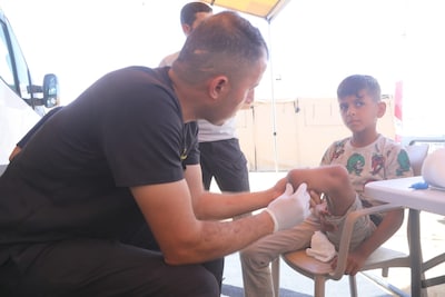 Dankzij Delftse studenten kunnen kinderen in Gaza die hun been zijn verloren weer lopen