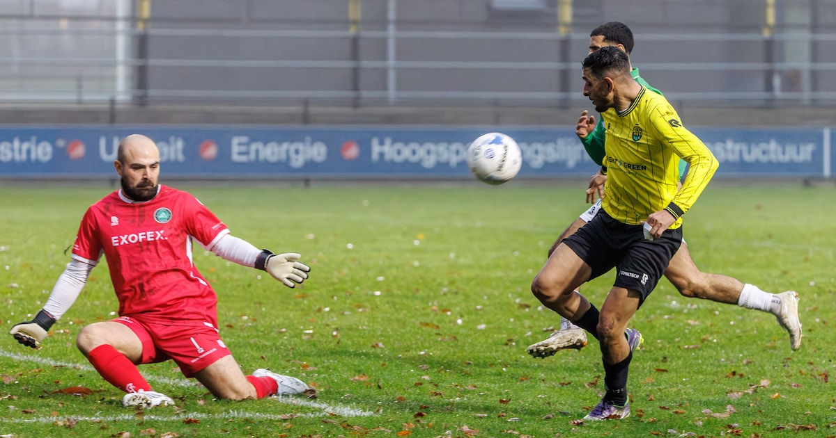 Halsteren weet zelf drie levensgrote kansen niet af te maken en gaat daarna keihard onderuit: ‘Rende