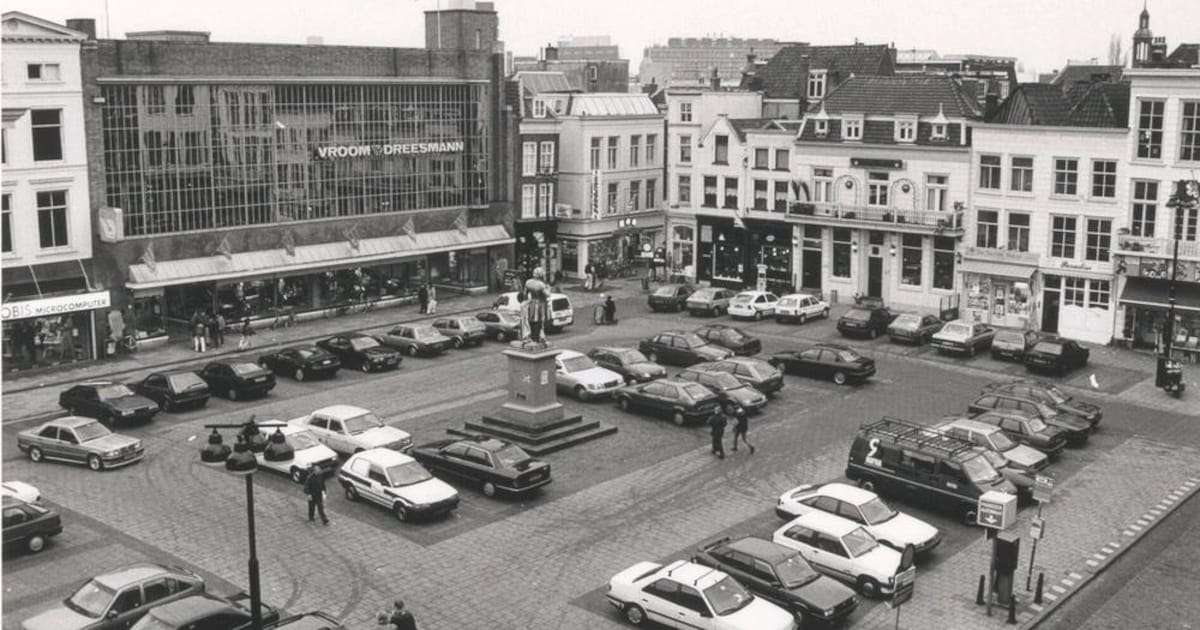 Toen in Dordt: gratis parkeren op het Scheffersplein