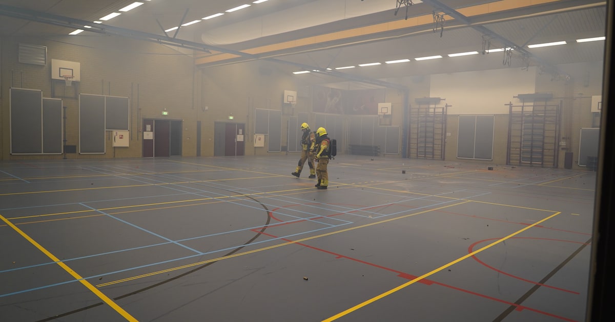 Na zwaar vuurwerk in Nijmeegse sporthal: delen van vloer moeten nog hersteld, clubs weer welkom