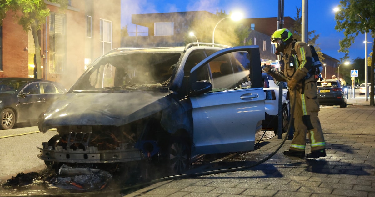 Rolstoelbus zwaar beschadigd door brand in Pijnacker