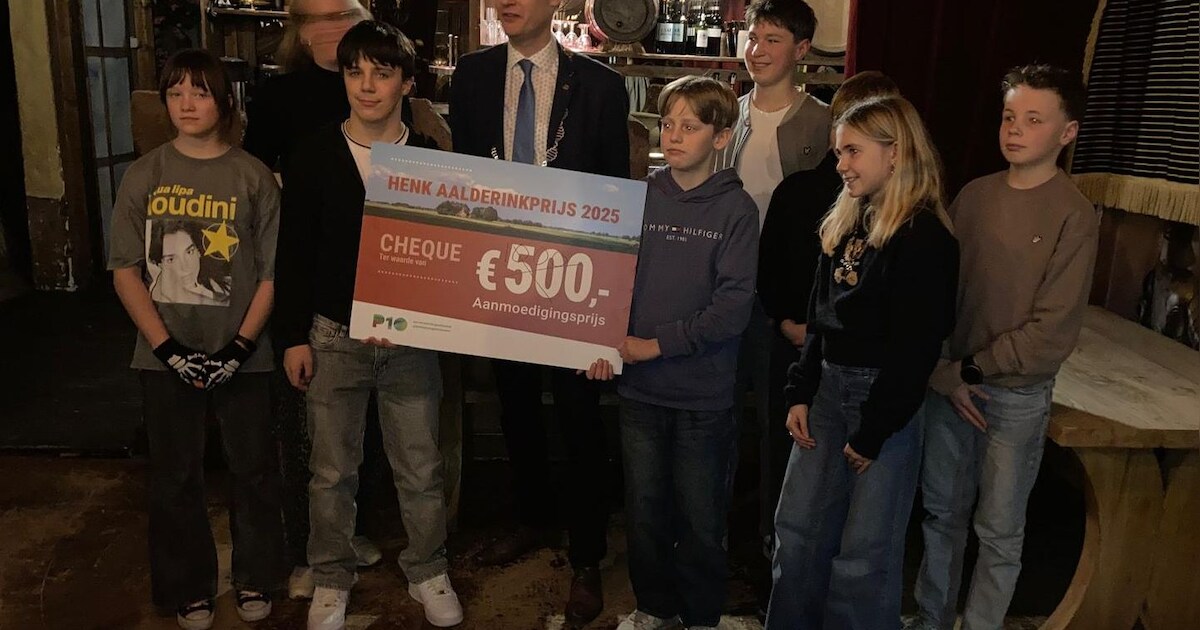 Jeugdsoos Exloo ontvangt 1000 euro bij jaarlijkse Henk Aalderink-prijs