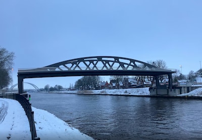 Brug Zuidhorn weer toegankelijk voor voetgangers en fietsers