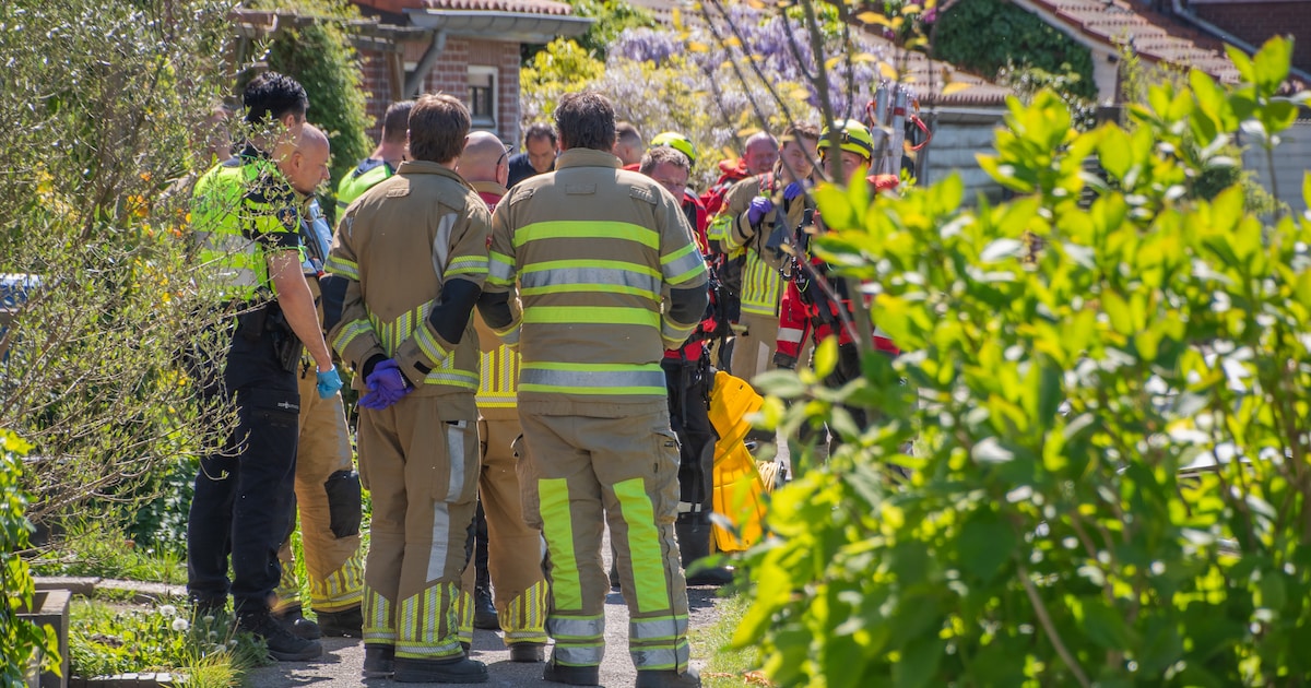 Lichaam gevonden in Oude Rijn in Woerden, omgeving afgezet