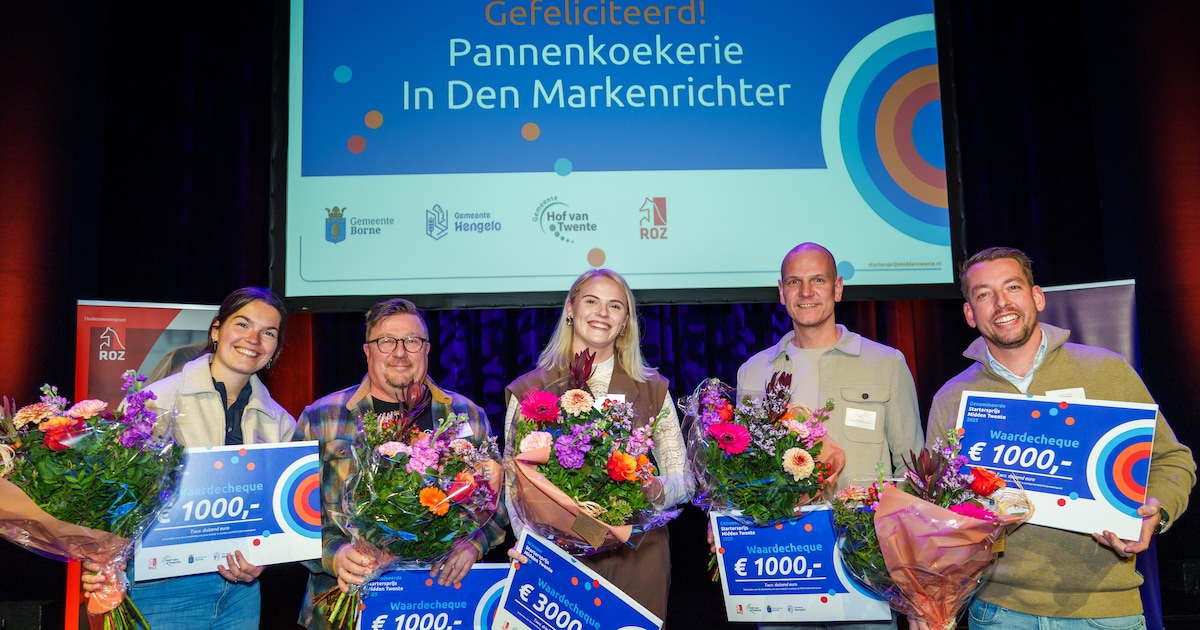 Welke starter blonk in 2025 uit? Aanmelding voor Startersprijs Midden Twente geopend
