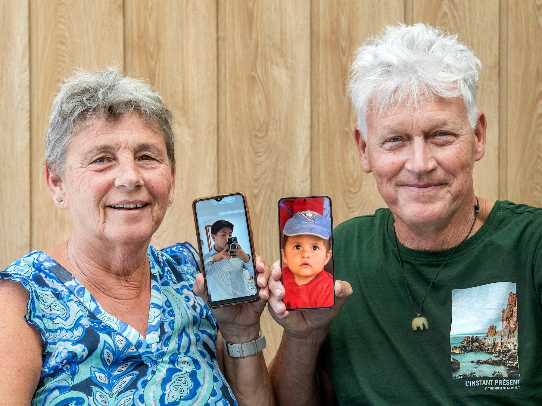 Tijdens hun rondreis door Ecuador vinden Theo en Jacqueline een baby, 18 jaar later krijgen ze opeens een appje