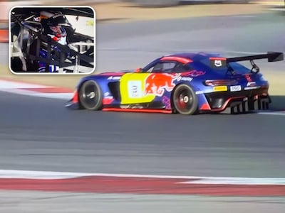 Max Verstappen kwalificeert zich als 15de bij debuut GT World Challenge in Portimão